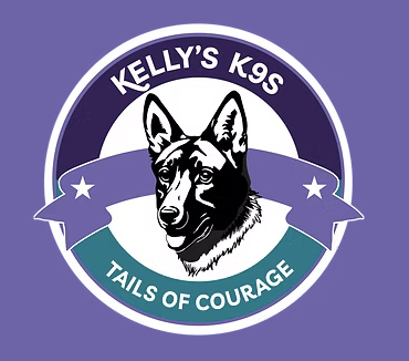 Kelly’s K9s Tails of Courage logo